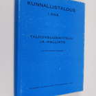 Aatto Hosiaisluoma : Kunnallistalous 1 - Taloussuunnittel... - pikkukuva 1