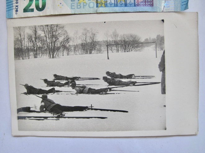 VANHA Valokuva Suojeluskunta Kuopio 1921 Postikorttikoko