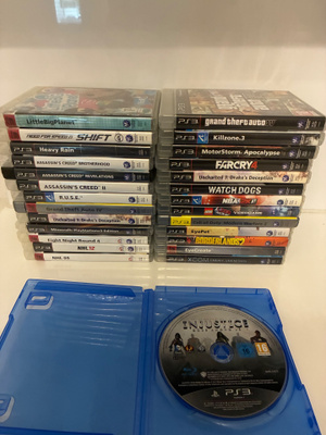 Playstation 3 pelejä 27 kpl