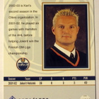 KARI HAAKANA Edmonton Oilers numeroitu Rookie kortti - pikkukuva 2