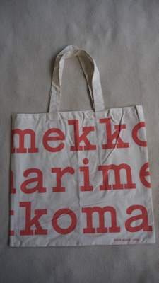 MARIMEKKO LOGOKASSI  lohenpunainen, ***UUSI***