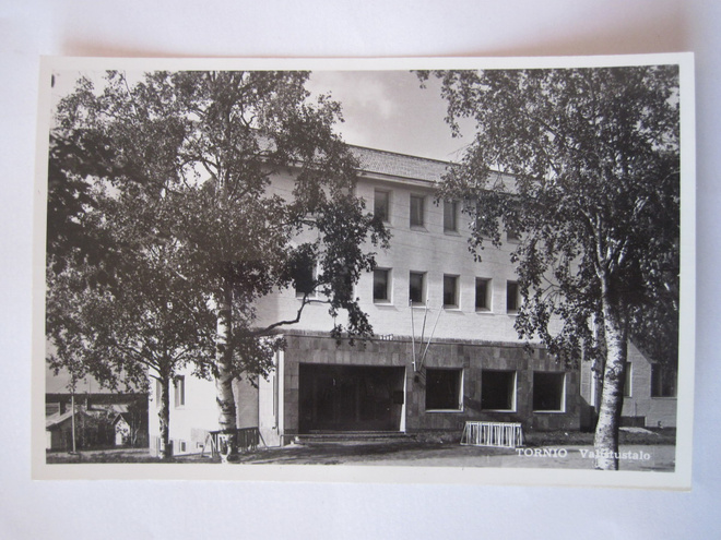 VANHA Postikortti Tornio 1950-luku Alkup.Mallikappale