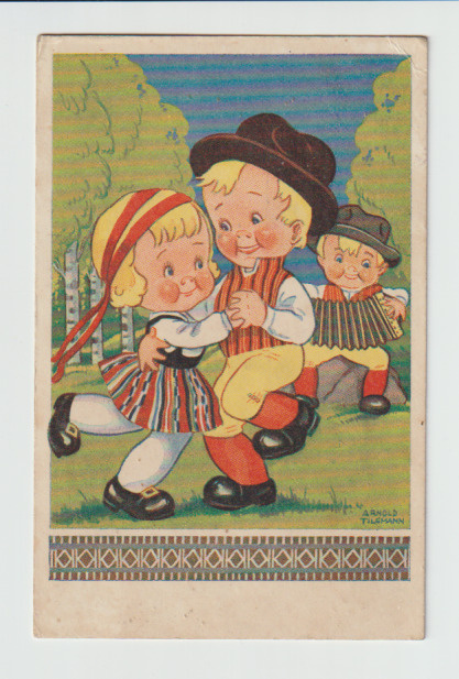 Postikortti  TAIDEKORTTI, ARNOLD TILGMANN, Kpkonttori 5