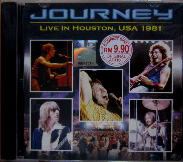 JOURNEY - Live in Houston, USA 1981 - CD [Asian edition]