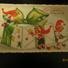 JOULUKORTTI 1961 KULKENUT - pikkukuva 1