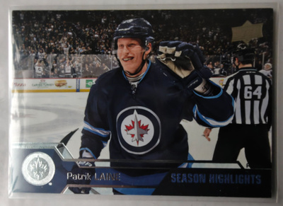 Patrik Laine 2016-17 UD Update Season Highlight Rookie