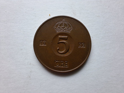 5 ÖRE 1959 RUOTSI