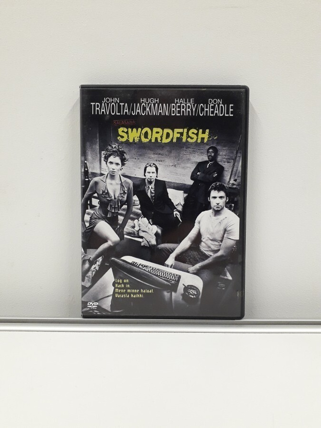 Salasana- Swordfish (1.) (Travolta, Jackman, Berry, dvd)