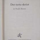 Fredric Brown : Det tysta skriet - pikkukuva 4