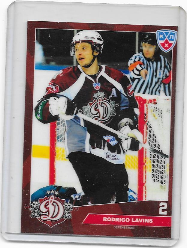 2011-12 KHL #121 Rodrigo Lavins D. Riga ex- Jokerit HPK