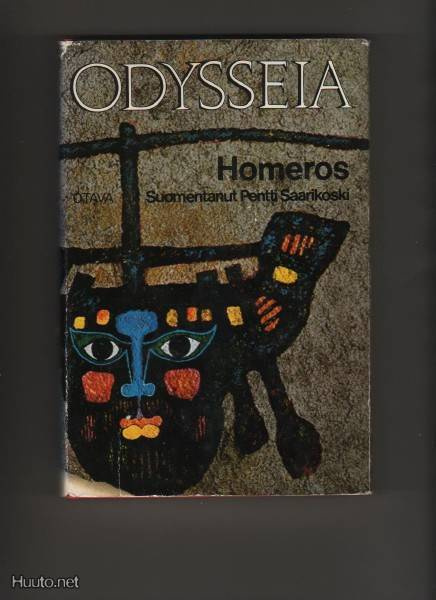 Homeros: Odysseia, Otava 1972, skp, 1.p, K3, [ Saarikoski ]