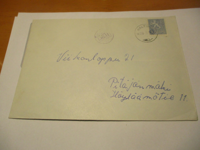 1958 Kaltimo + sininen nrol 3831 kuorella