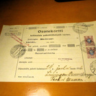 1916 Pietarsaari sens osoitekortti Liminkaan - pikkukuva 1