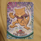 Abra #63 - Pokemon Topps TV Animation Edition Blue logo card - pikkukuva 1