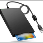 Ulkoinen 3,5" USB-levykeasema – 1,44 Mt FDD #31607 - pikkukuva 1
