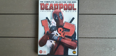 DVD: Deadpool + Deadpool 2, 2xDVD (Ryan Reynolds 2016+2018)