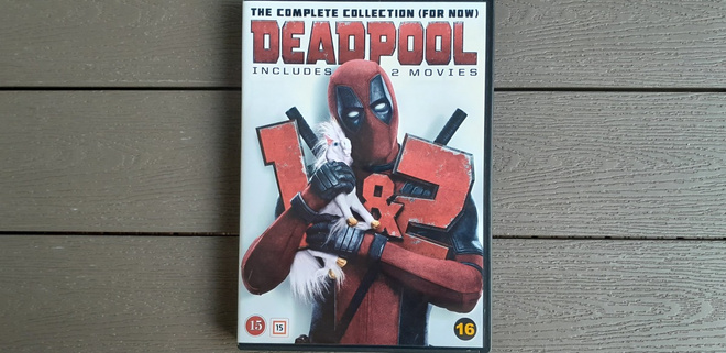 DVD: Deadpool + Deadpool 2, 2xDVD  (Ryan Reynolds 2016+2018)