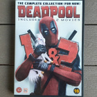 DVD: Deadpool + Deadpool 2, 2xDVD  (Ryan Reynolds 2016+2018) - pikkukuva 1