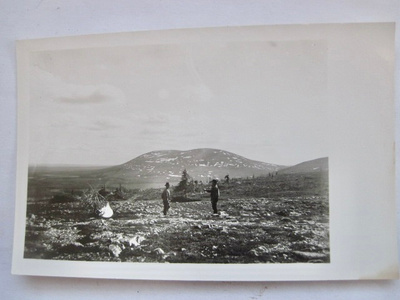 VANHA Postikortti Lappi Kittilä 1930-l