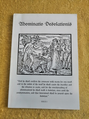 ABOMINATIO DESOLATIONIS #1 ZINE