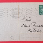 Vanha joulukortti kulk. 1936 - pikkukuva 2