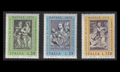 Italia 1427-9 ** Joulu (1973)