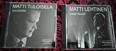 MATTI LEHTINEN&MATTI TULOISELA-2 kpl CDtä,v.2014 FINLANDIA
