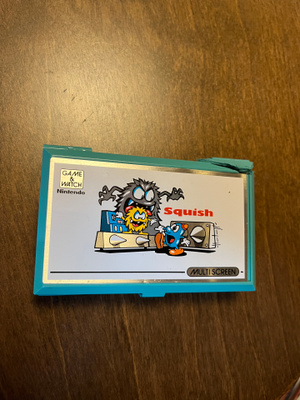 Nintendo Squish game & watch