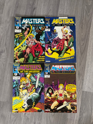 Masters of the Universe sarjakuvat 4 kpl