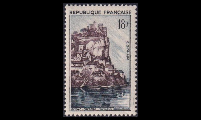 Ranska 1162 ** Maisemia 18 Fr (1957)
