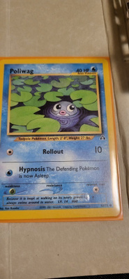 Poliwag #62 Pokemon Neo Discovery card