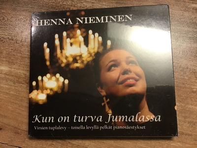 Henna Nieminen / Kun on turva Jumalassa Virsi CD muoveissa