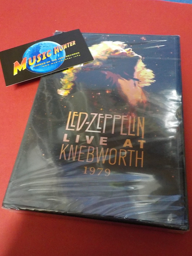 LED ZEPPELIN - LIVE AT KNEBWORTH 1979 UUSI DVD
