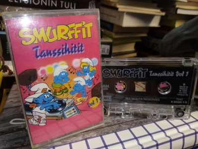 C-KASETTI Smurffit Tanssihitit VOL. 1 ( SIS POSTIKULU)