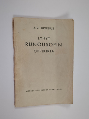 J. W. Juvelius : Lyhyt runousopin oppikirja