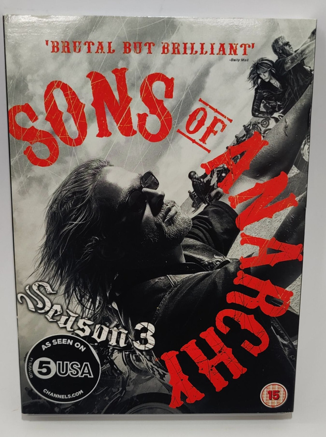 Sons Of Anarchy Kausi 3 ( 4 X dvd )