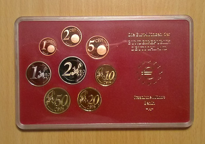 Saksa Vuosisarja 2004 Proof Rahapaja Berlin - A -