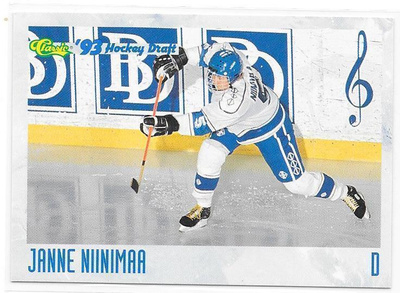 1993 Classic #44 Janne Niinimaa Suomi Kärpät