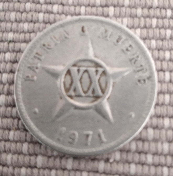 CUBA 20 CENTAVOS 1971  (KO-264)