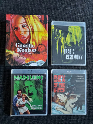 Camille Keaton in Italy (Vinegar Syndrome)