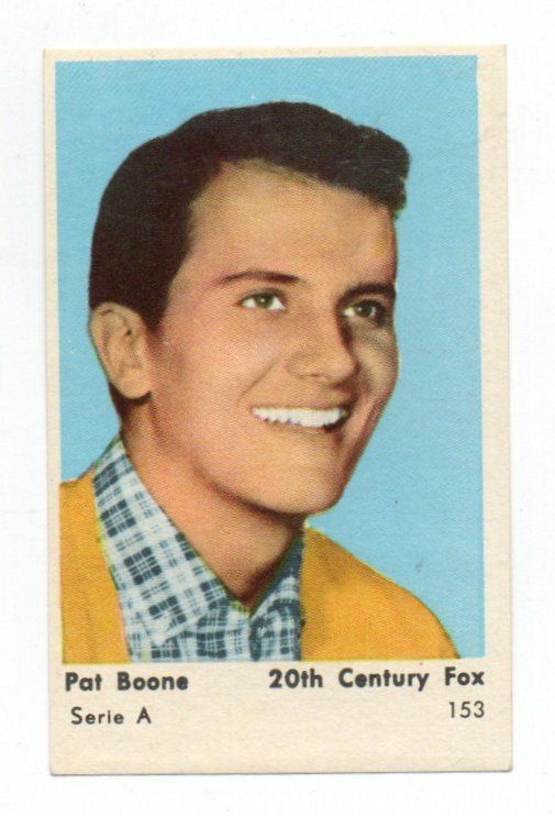 Purkkakuva Hellas Serie A n:o 153 PAT BOONE