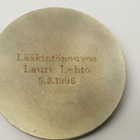 Mikkelin Sotilaslääni tornimitali Lääkintöneuvos Lauri Lehto - pikkukuva 3