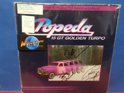 POPEDA - 15 GT GOLDEN TURBO SIGNED LP