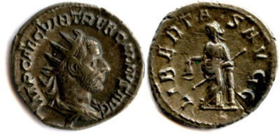 ANCIENT / ROME (II): EMPIRE / Trebonianus Gallus, AR Ant.
