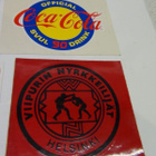 VANHAT TARRAT 7kpl ,Coca-Cola,Lufthansa Wrangler .... - pikkukuva 4