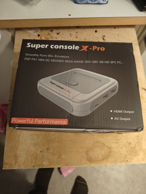 Super console x-pro