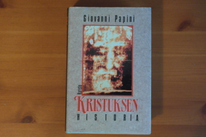 Giovanni Papini:Kristuksen historia.2.P.1989.Sid.Kp.Hieno!
