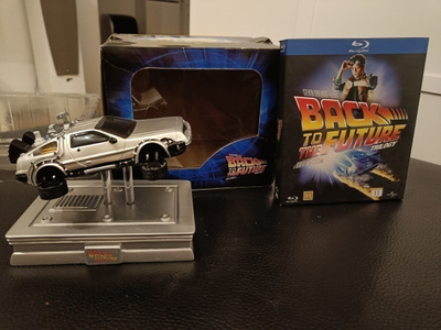 Back to the Future Trilogy Deluxe Delorean Edition Blu-ray