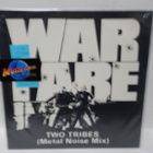 WARFARE - TWO TRIBES... M-/M- UK 1984 12" - pikkukuva 1