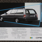 1986 Opel Omega esite - KUIN UUSI - suomalainen - pikkukuva 2